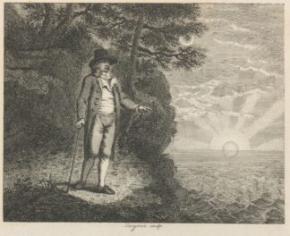 Fable XXXIX. The Man and the Flea by John Wootton