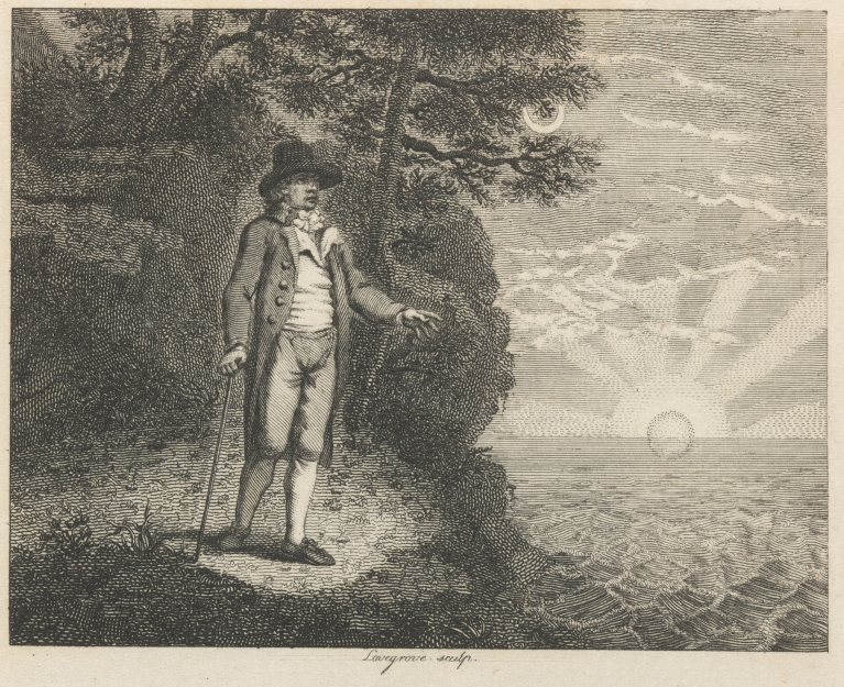 Fable XXXIX. The Man and the Flea by John Wootton