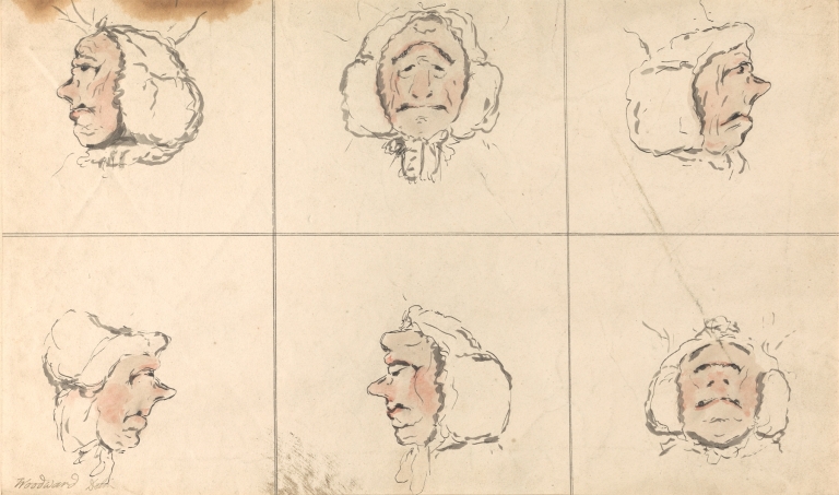 Faces by George Moutard Woodward