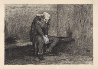 Fagin in his cell by James Mahoney