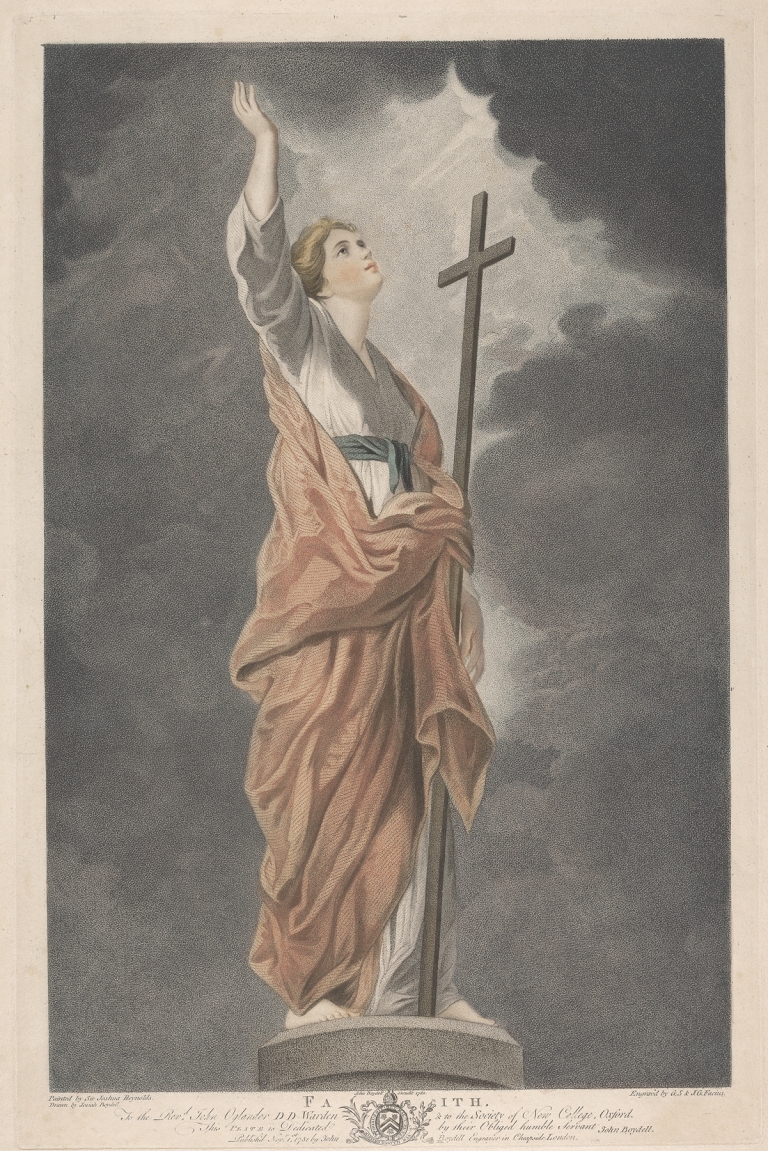 Faith by Sir Joshua Reynolds
