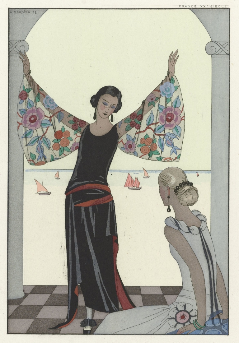 Voici mes ailes ! by George Barbier