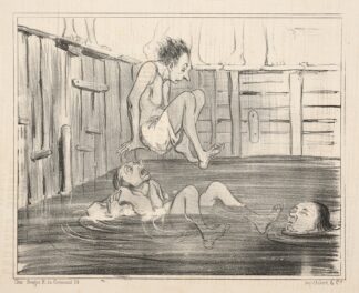 False position by Honoré Daumier