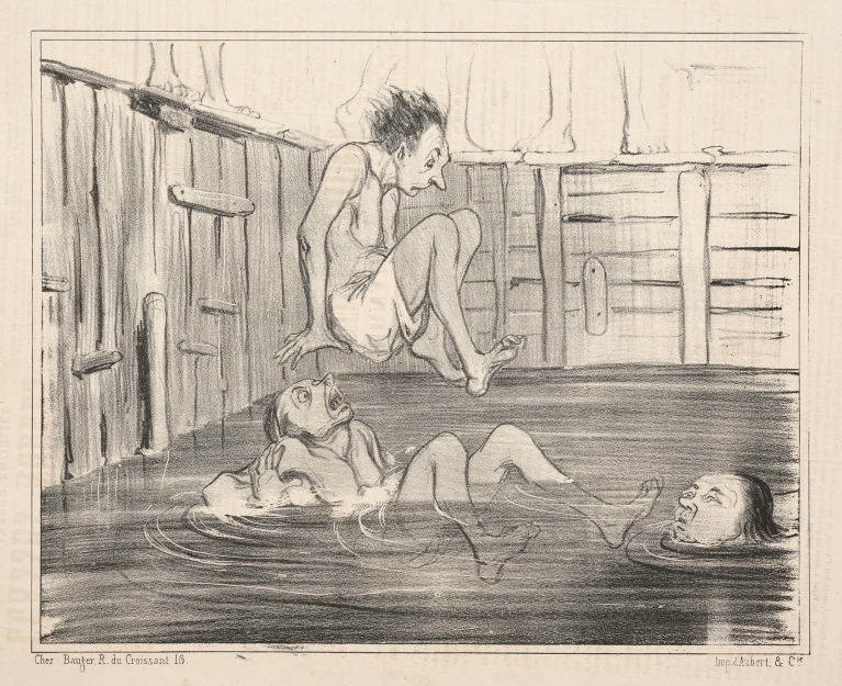 False position by Honoré Daumier