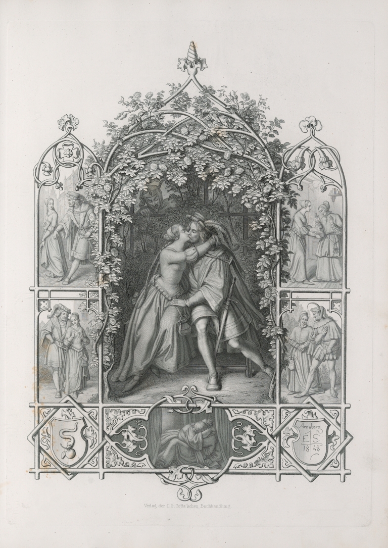 Faust ; eine Tragödie von Goethe ; erster Theil Pl.15 by Adrian Schleich
