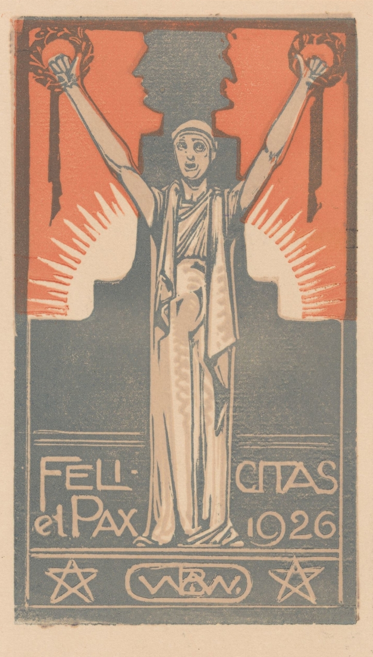 Felicitas et Pax 1926 by Bernard Willem Wierink