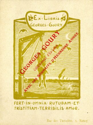 Fert in omnia rutubam et tristitiam terribilis amor by Anonymous