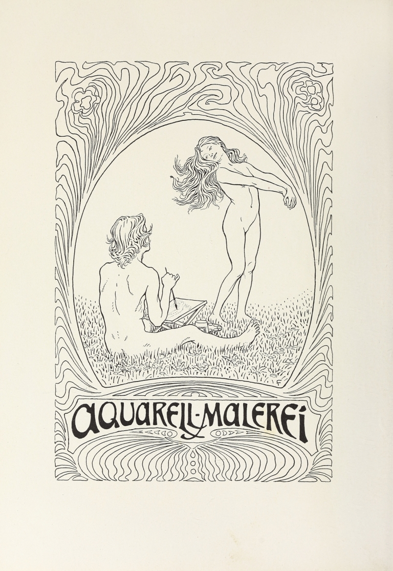 Fidus-Serie – zwölf Illustrationen Pl.06 by Fidus