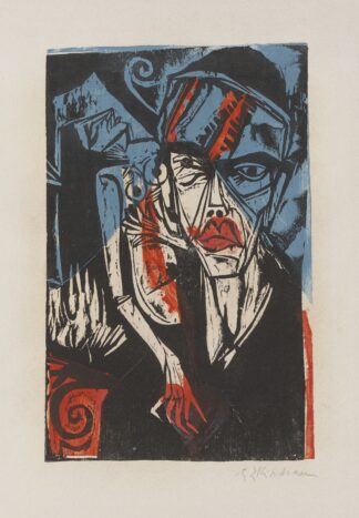 Fights by Ernst Ludwig Kirchner