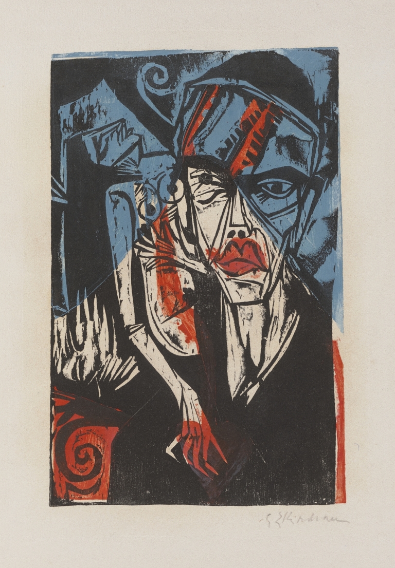 Fights by Ernst Ludwig Kirchner
