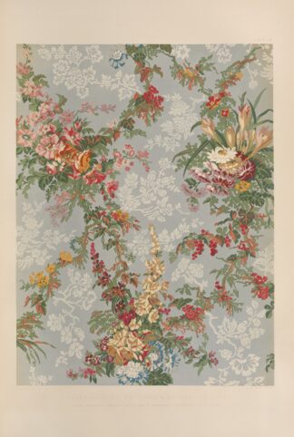 Figured silk by Mathevon & Bouvard of Lyons. by Matthew Digby Wyatt