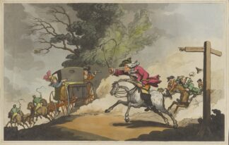 Fillial affection, or a trip to Gretna Green by Thomas Rowlandson