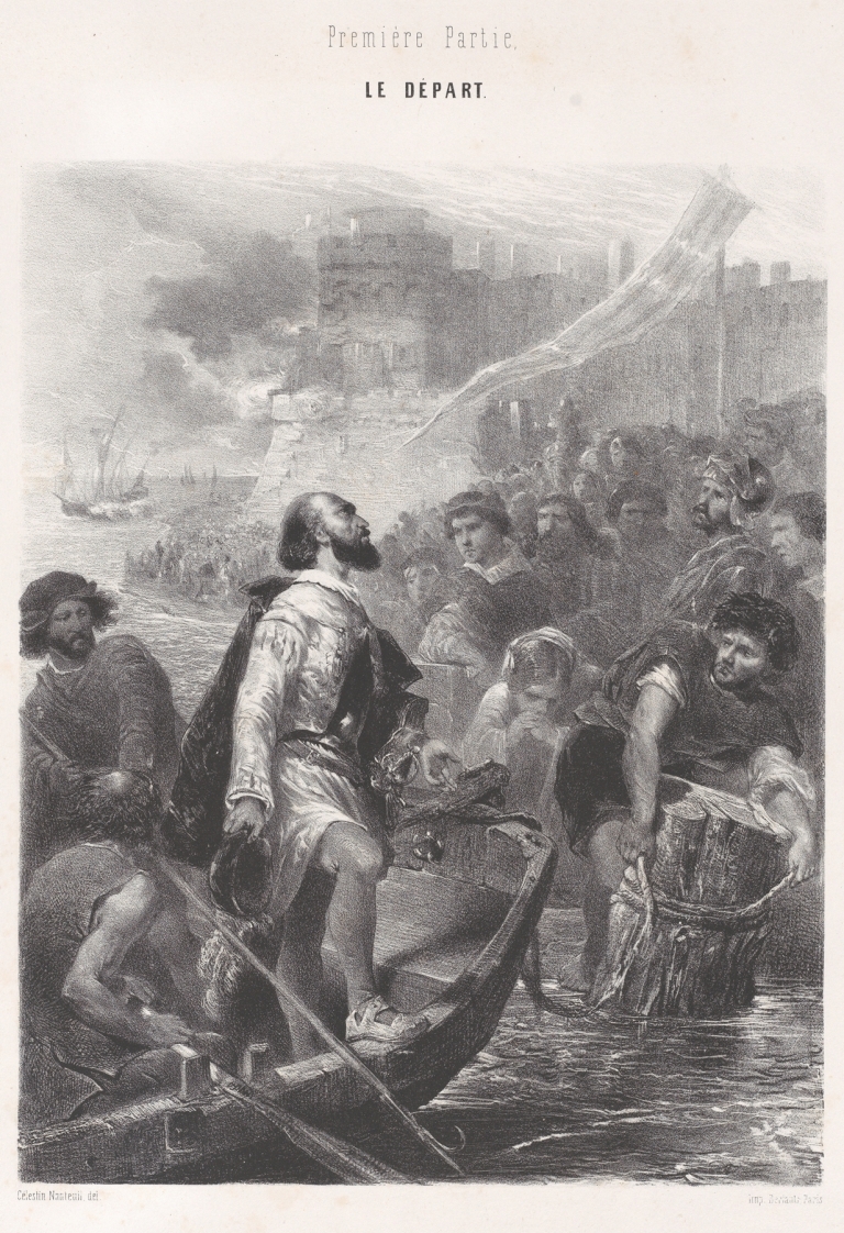First Part, the Departure by Celestin Nanteuil