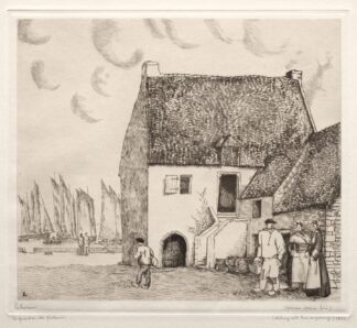 Fishermen’s Quarters by Jean-Émile Laboureur