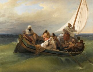 Flight from Chios by Francesco Hayez