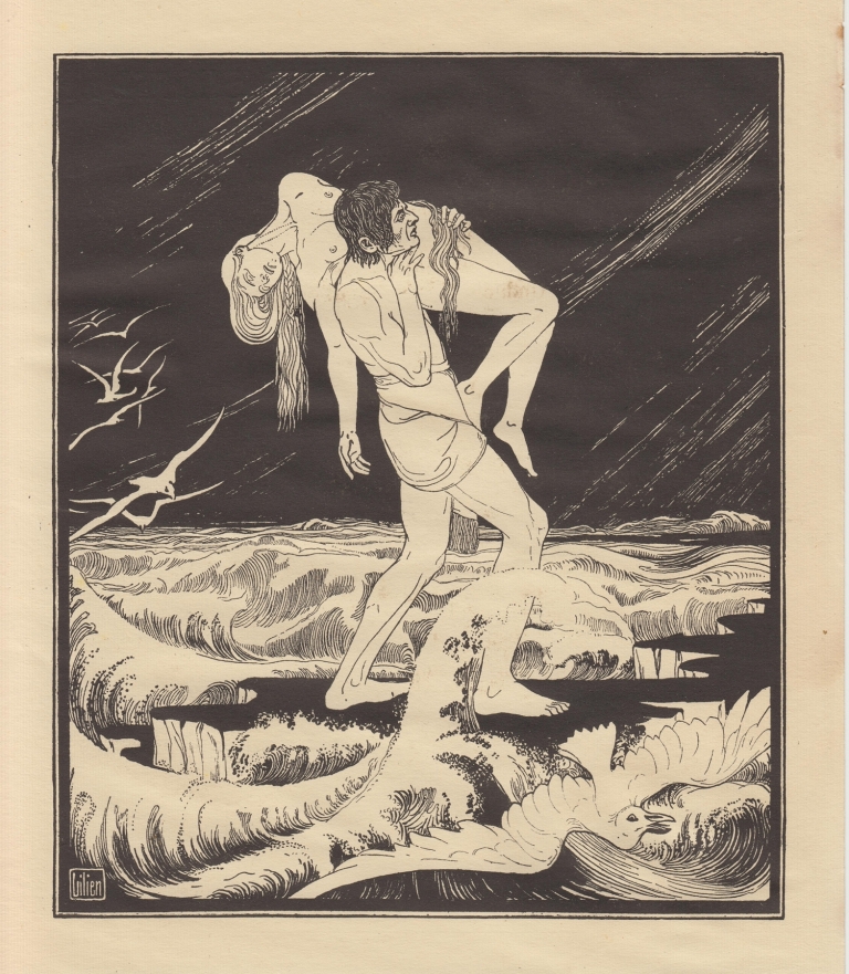 Flood by Ephraim Moses Lilien