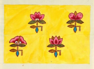 Floral design for printed textile Pl XXVII by Anonymous