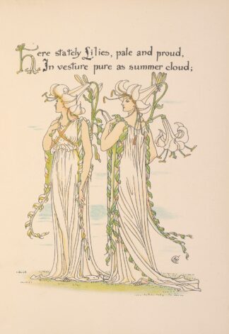 Flora’s feast; A masque of flowers Pl.25 by Walter Crane