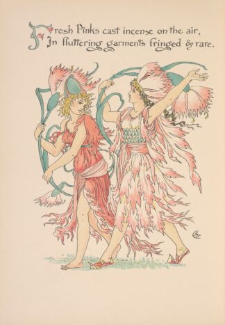 Flora’s feast; A masque of flowers Pl.29 by Walter Crane