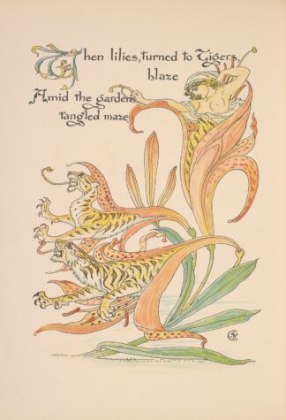 Flora’s feast; A masque of flowers Pl.34 by Walter Crane
