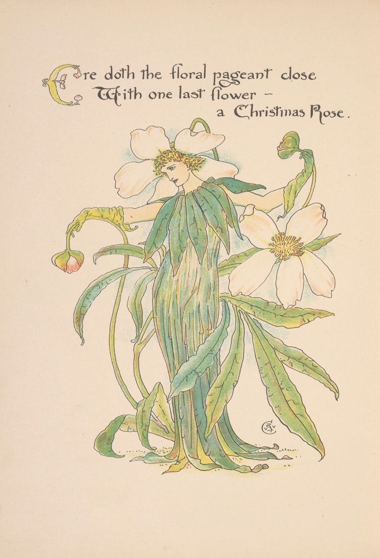 Flora’s feast; A masque of flowers Pl.36 by Walter Crane