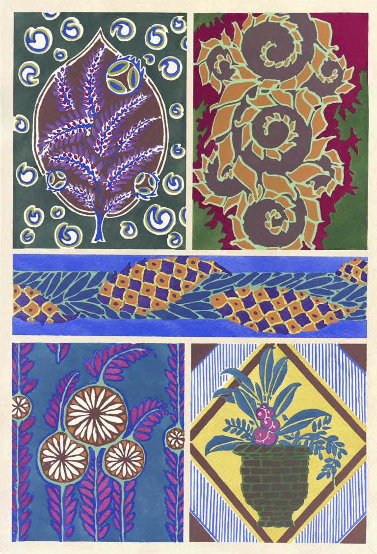 Floréal; dessins & coloris nouveaux Pl.05 by Emile-Allain Séguy