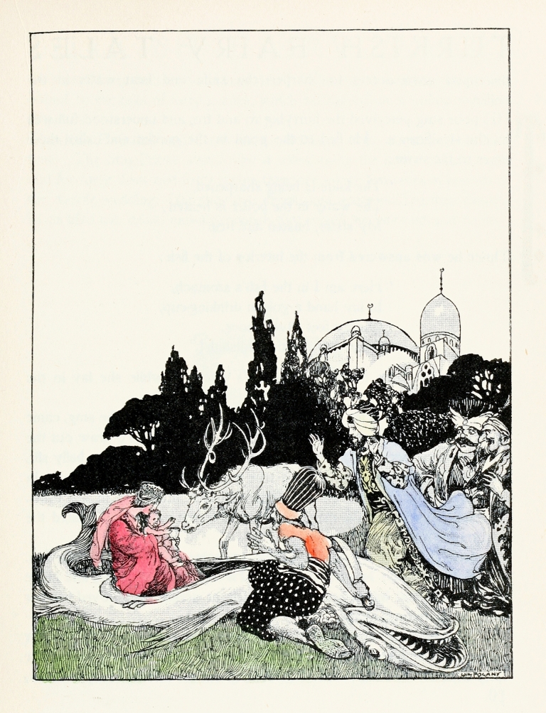 Forty-four Turkish fairy tales Pl 03 by Willy Pogany
