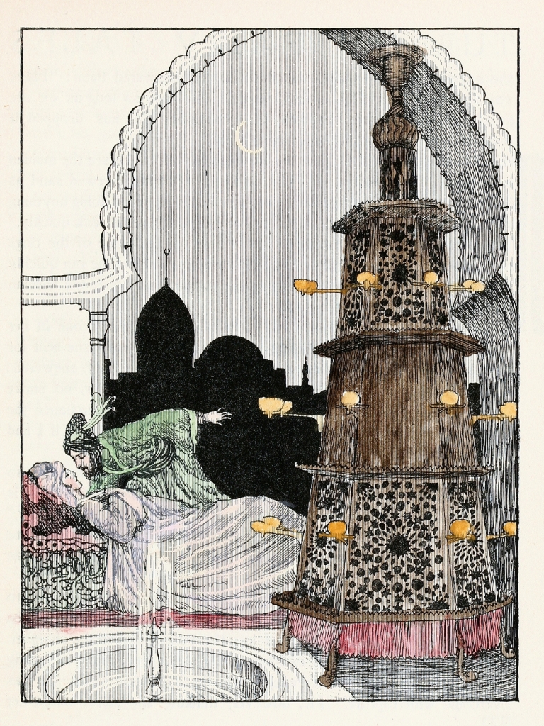 Forty-four Turkish fairy tales Pl 36 by Willy Pogany