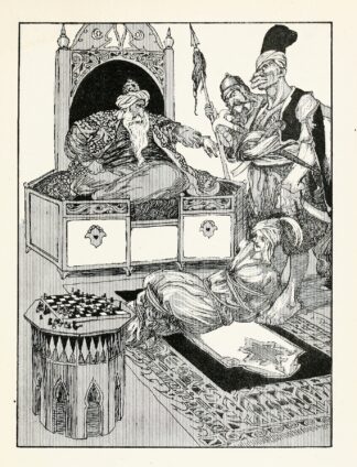 Forty-four Turkish fairy tales Pl 37 by Willy Pogany