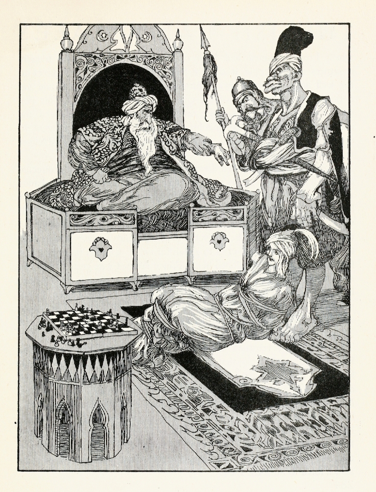 Forty-four Turkish fairy tales Pl 37 by Willy Pogany