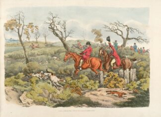 Fox hunting by Henry Thomas Alken