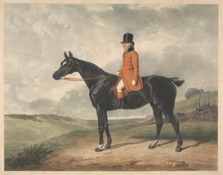 Fox Hunting; Daniel Haigh Esqre. by Abraham Cooper