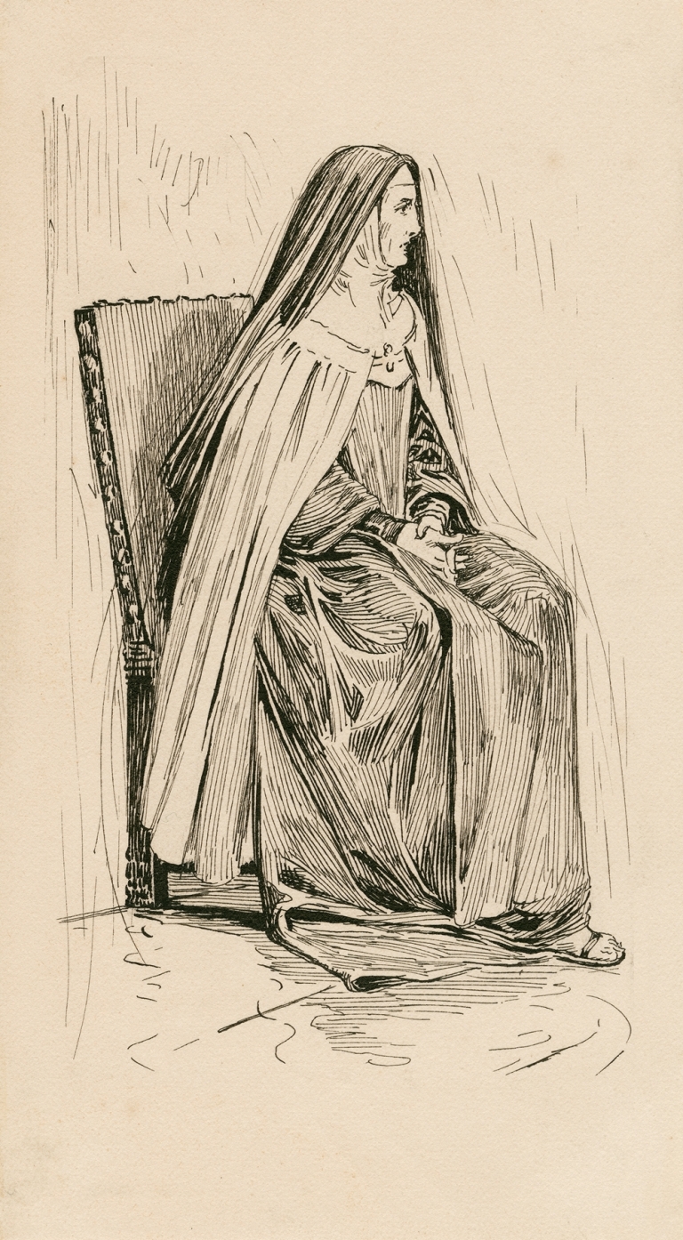 Francisca, a nun by Louis Rhead
