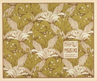 Frau Nolda Gewebter Wandbehang by Koloman Moser