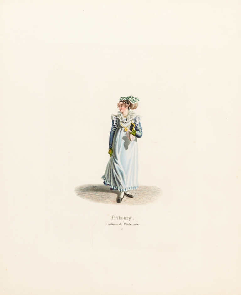 Fribourg. Costume de Cérémonie by Gabriel Lory the Younger
