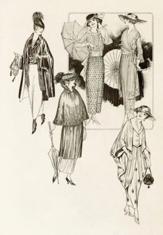 Frocks and wraps by Anonymous