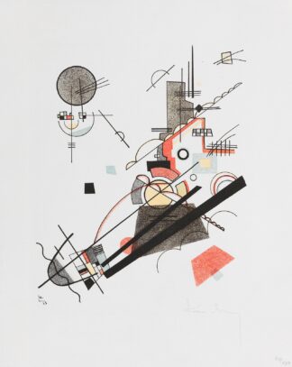 Fröhlicher Aufstieg by Wassily Kandinsky