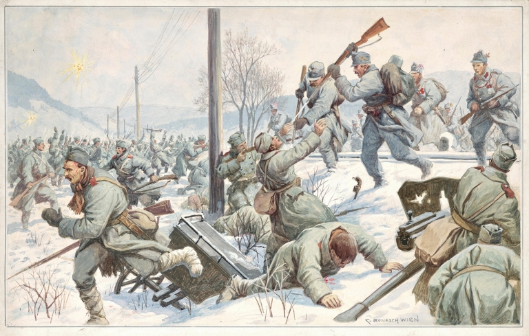 From the battles in the Carpathians, memories from the trenches 3 by Carl Benesch