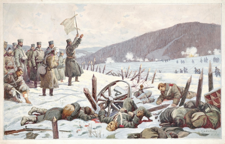 From the battles in the Carpathians, memories from the trenches 6 by Carl Benesch