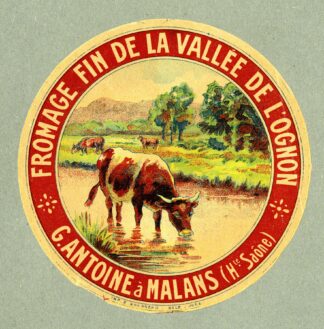 Fromage fin de la vallée de l’Ognon by Anonymous