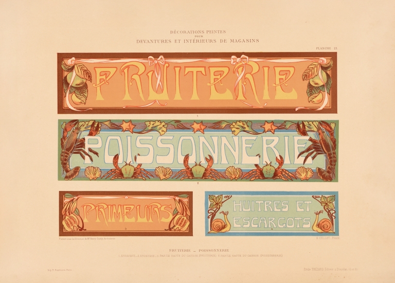 Fruiterie et Poissonnerie by Henry Guédy