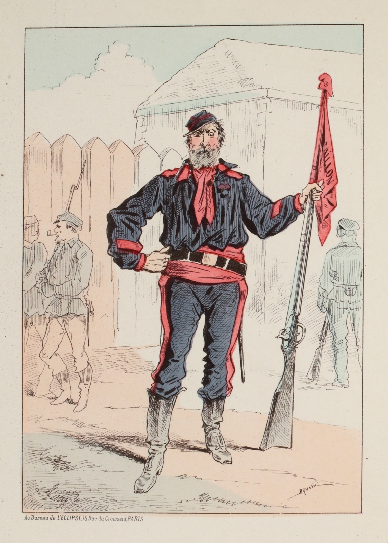 Garde nationale sédentaire. by Draner