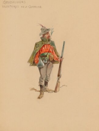 Garibaldiens volontaires de la Commune by Draner