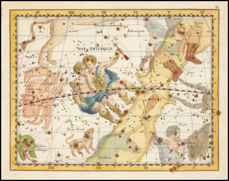 Gemini by Johann Elert Bode