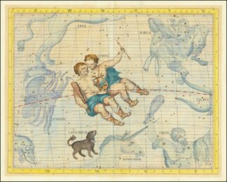 Gemini and Canis Minor by John Flamsteed
