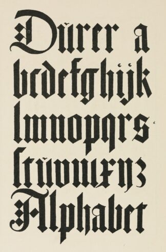 German Blackletters 3 by Frank Chouteau Brown