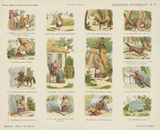 Geschiedenis van Roodkapje by Emrik & Binger