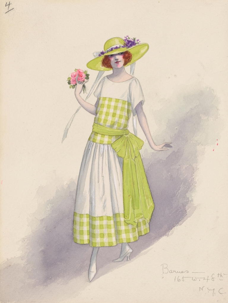 Gingham girl, 4 by Will R. Barnes