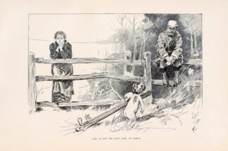 Golf is not the only game on earth by Charles Dana Gibson