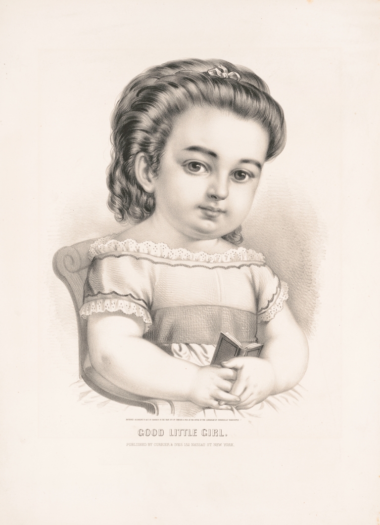 Good little girl by Currier & Ives.